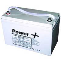 Power + 12V Maintenance Free Deep Cycle AGM Battery
