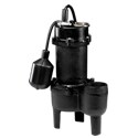 Wayne 1/2 HP Cast Iron Tether Float Switch Sewage Pump
