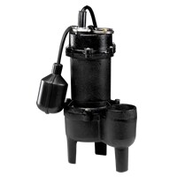 Wayne 1/2 HP Cast Iron Tether Float Switch Sewage Pump