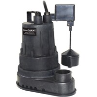 Little Giant SP33V - 1/3 HP Thermoplastic Submersible Sump Pump w/ Vertical Float Switch