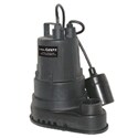 Little Giant 1/2 HP Thermoplastic Submersible Sump Pump w/ Tether Float Switch
