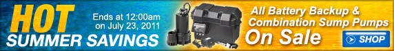 Sump Pumps Sale @ Sump Pumps Direct