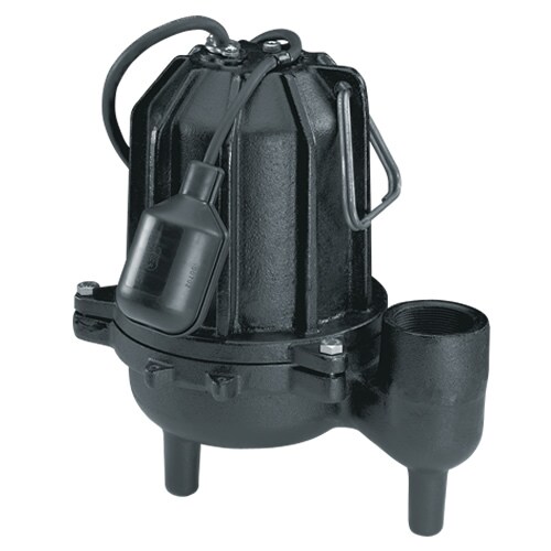 Wayne CSE50TE - 1/2 HP Cast Iron Sewage Pump (2") w/ Piggyback Tether Float