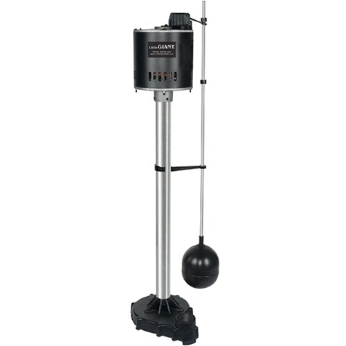 Little Giant SC33PED - 1/3 HP Cast Iron Pedestal Pump w/ Vertical Float