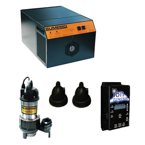 SUMPRO Gold Complete Battery Backup System (5000 GPH @ 10')