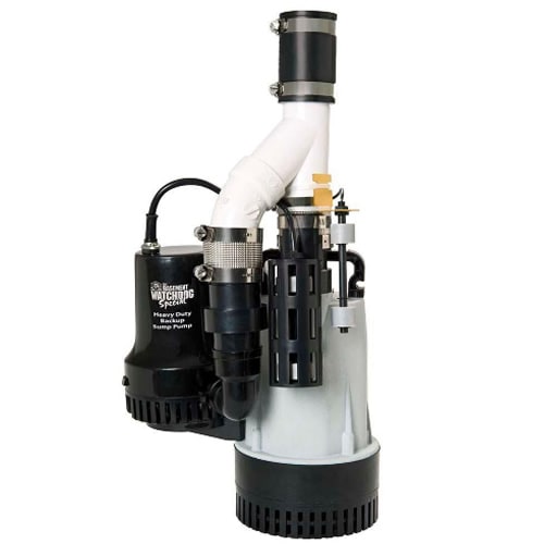 Basement Watchdog BW4000 - 1/2 HP Combination Primary and Backup Sump Pump System
