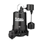 Flotec E75VLT - 3/4 HP Cast Iron Sump Pump w/ Vertical Float Switch