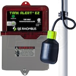 SJE-Rhombus TAEZ-01HTB - Tank Alert® EZ Indoor/Outdoor High Level Water Alarm (120V)