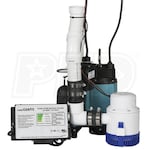 Little Giant SPBS-10HF-6 - 1/3 HP Combination Primary & Backup Sump Pump System
