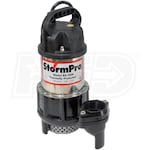 iON 1/2 HP Cast Iron Stainless Steel Sump Pump (Non-Automatic) (20' Cord) HP20108
