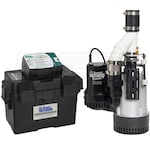 Basement Watchdog BW4000 CONNECT® 1/2 HP Combination Primary & Backup Sump Pump System