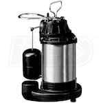 Wayne EE980 - 3/4 HP Energy Efficient Stainless Steel Cast Iron Sump Pump w/ Vertical Float Switch