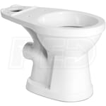 Saniflo White Round Toilet Bowl (1.28 GPF) For SANIFLO® Macerator Systems