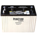 PeakFlow 12V Maintenance Free Deep Cycle 105AH AGM Battery