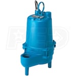 Barnes SE411 - 4/10 HP Cast Iron Sewage Pump (Non-Automatic) (30' Cord)