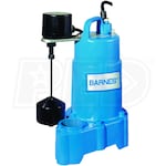 Barnes SP50VFX - 1/2 HP Cast Iron Sump Pump w/ Vertical Float Switch (20' Cord)