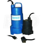 Barnes SP33D - 1/3 HP Cast Iron Sump Pump w/ Diaphragm Switch