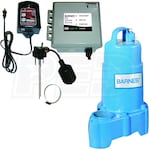 Barnes BOSS Oil Sensor Switch w/ SP50X 1/2 HP Sump Pump & Hight Water Alarm