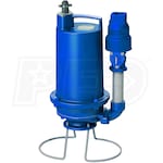 Barnes PGPT1022A - 1 HP Cast Iron Grinder Pump w/ Tether Float (240V)