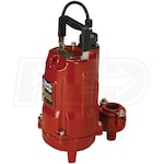 Liberty Pumps FL52M-2 - 1/2 HP Cast Iron Effluent Pump (Non-Automatic) (25' Cord) (208-230V)