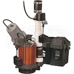 Liberty Pumps PC257-441 - 1/3 HP Combination Primary (257) & Battery Backup Sump Pump System
