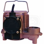 Little Giant 8-CBA - 4/10 HP Cast Bronze Submersible Sump Pump w/ Diaphragm Switch