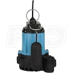 Little Giant 10EC-CIA-SFS - 1/2 HP Cast Iron Submersible Sump Pump w/ Vertical Float Switch