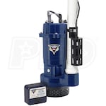 Pro Series ST1050 1/2 HP Cast Iron Submersible Sump Pump w/ Dual Float Switch
