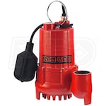 Red Lion RL-SC33T - 1/3 HP Cast Iron Submersible Sump Pump w/ Tether Float Switch
