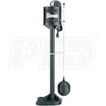 Simer 5020B - 1/3 HP Thermoplastic Pedestal Pump w/ Vertical Float Switch