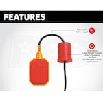 Sump Alarm SA-120V-1L-16F-WIFI