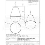 Sump Alarm SA-120V-1L-20SB