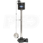 Superior Pump 92301 - 1/3 HP Cast Iron Pedestal Pump w/ Vertical Float Switch