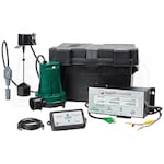 Zoeller 508-0008 Aquanot Active Back Up Pump System (10A Charger) w/ WiFi (1800 GPH @ 10')
