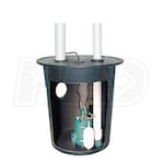 Zoeller 900-0002 - 1/3 HP Cast Iron Preassembled Sump Pump System (18