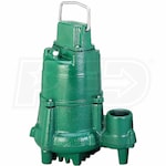 Zoeller 98-0016 - 1/2 HP Cast Iron Submersible Sump Pump (Non-Automatic) w/ 25' Cord