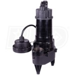 iON X-ONEi - 1/2 HP Cast Iron Sewage Pump (2