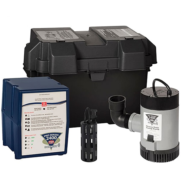 Battery Backup Sump Pump System