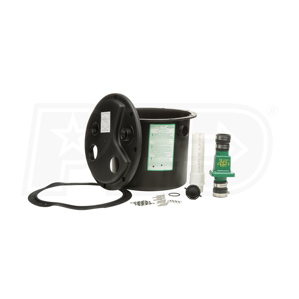 Zoeller 1050001 1/3 HP M53 Remote Sink/Drain Pump System w/ Vertical