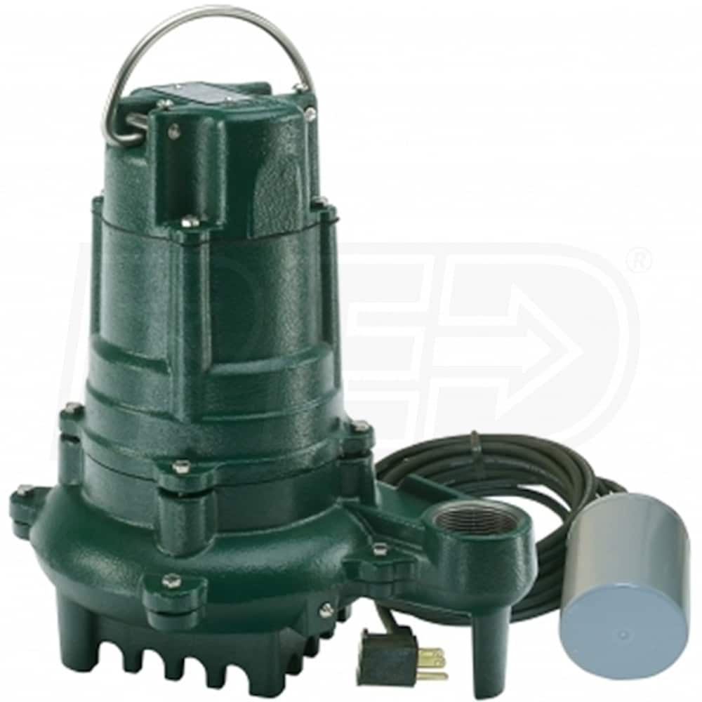 Zoeller N152-4/10 HP Cast Iron High Head Effluent Pump Non-Automatic
