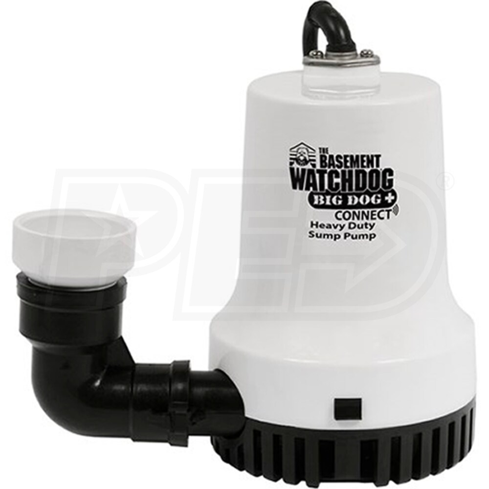 Basement Watchdog BWD12120C BWD12120C Big Dog CONNECT® Backup Sump
