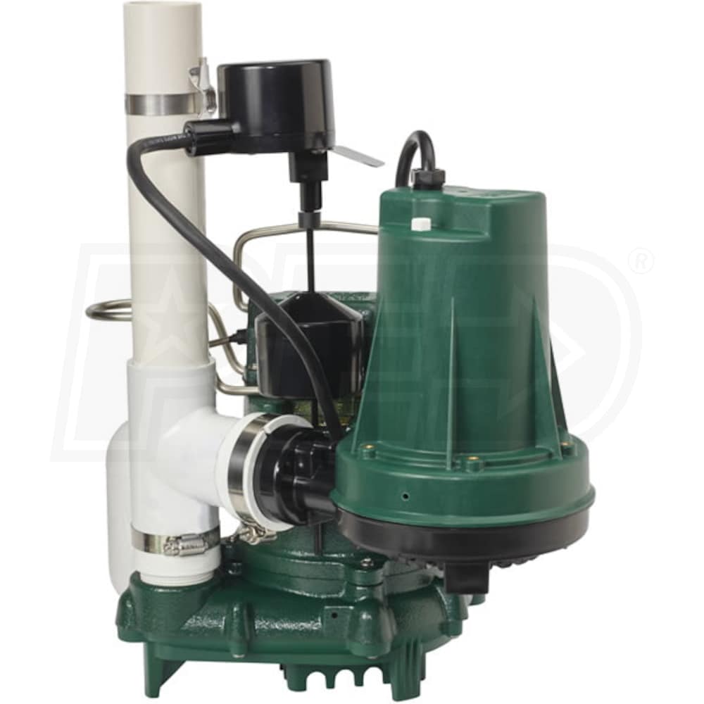 Zoeller 508-0006 ProPack53 Spin - 1/3 HP Combination Primary & Backup ...
