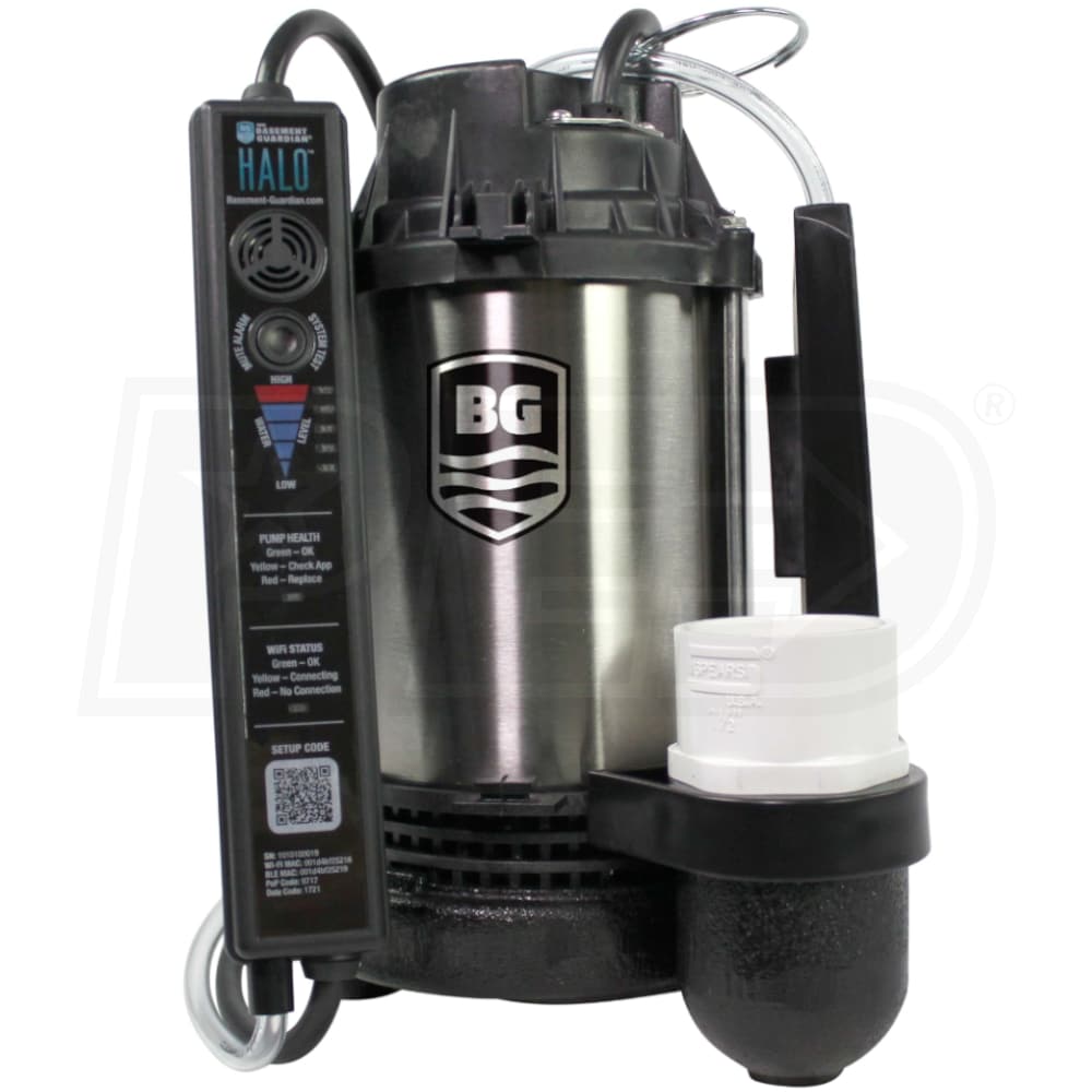 Wayne HALO75 Basement Guardian Halo™ 3/4 HP Smart Submersible Sump Pump