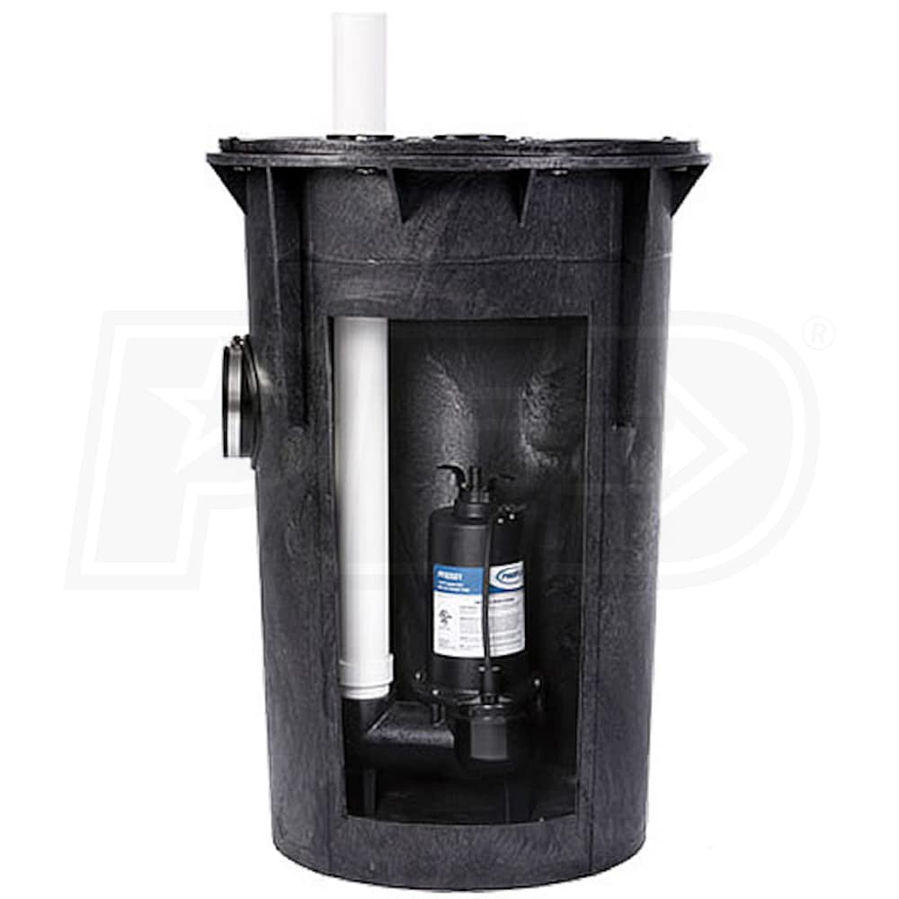 1/2 HP Submersible Sewage Pump with Tether Switch 