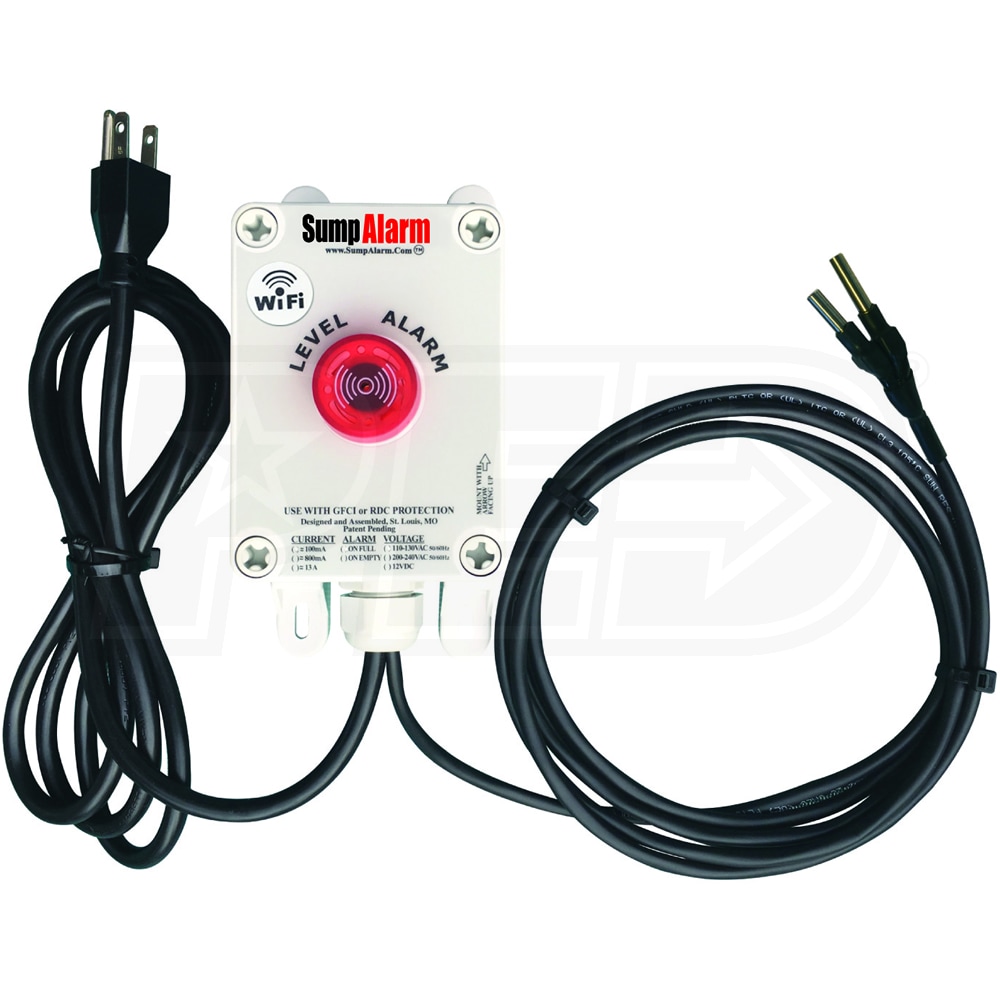 Sump Alarm SA-120V-1L-16C-WIFI