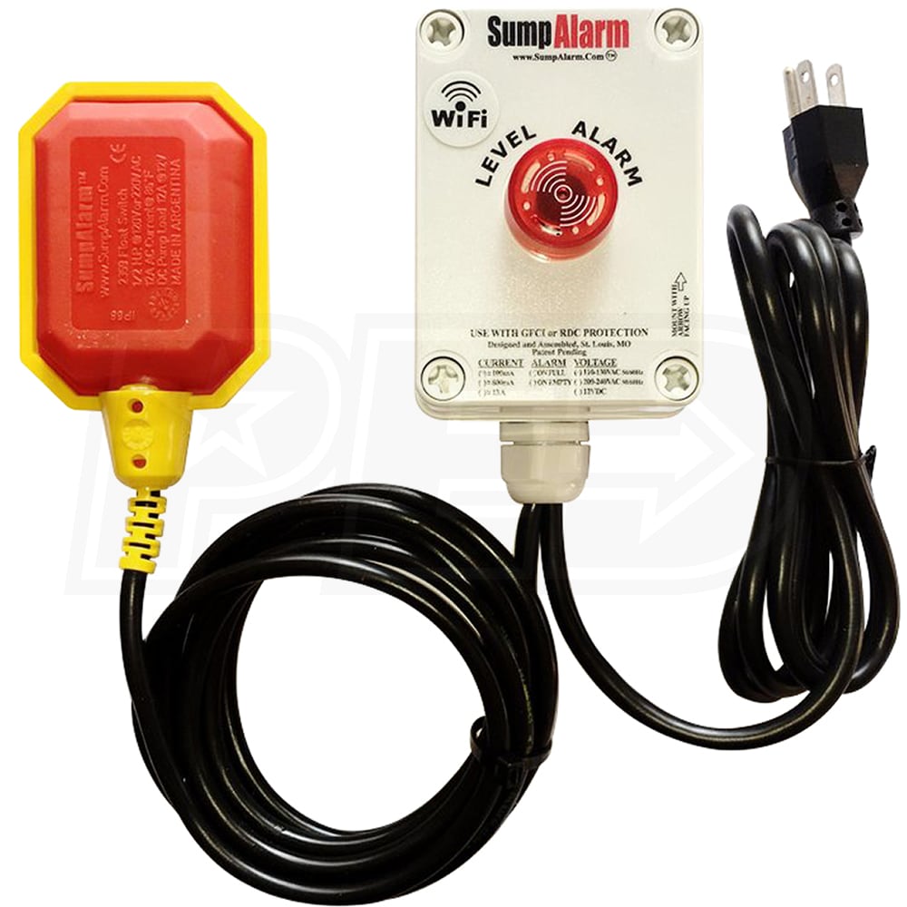 Sump Alarm SA-120V-1L-16F-WIFI