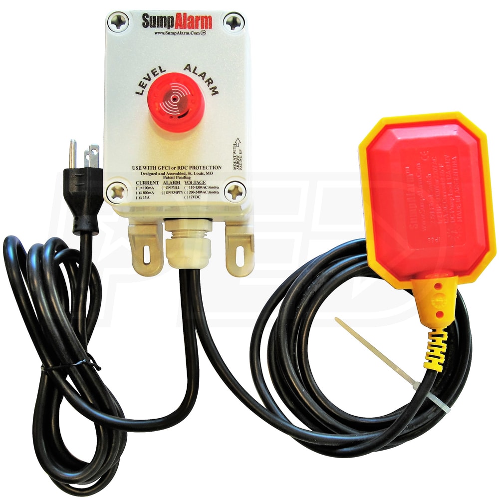 Sump Alarm SA-120V-1L-10