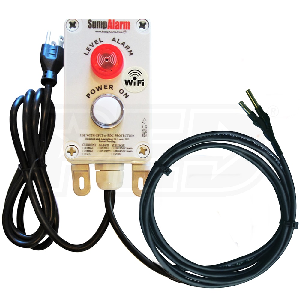Sump Alarm SA-120V-2L-16C-WIFI