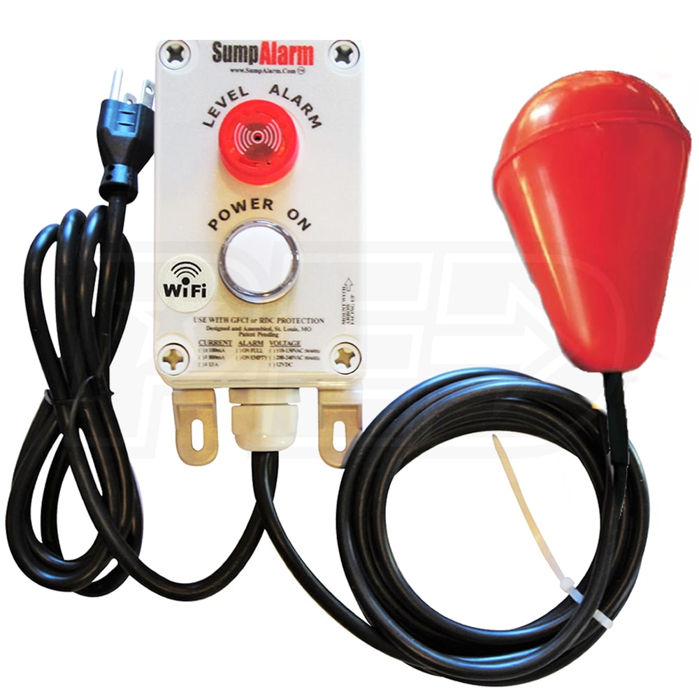 Sump Alarm SA-120V-2L-100SB-WIFI