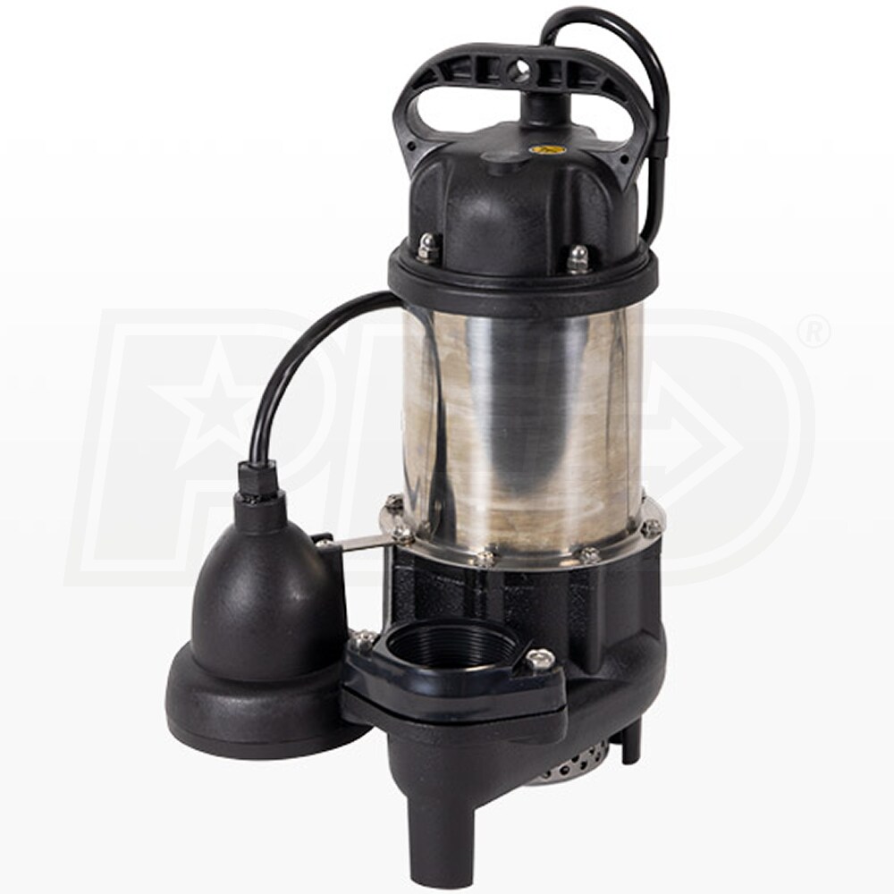 iON Products BA75I iON 3/4 HP Cast Iron Stainless Steel Sump Pump w